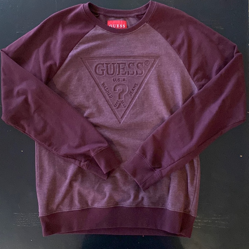 Guess Logo Crewneck Sweatshirt